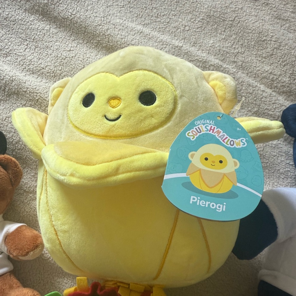 Squishmallows Yellow banana/monkey Plush Toy